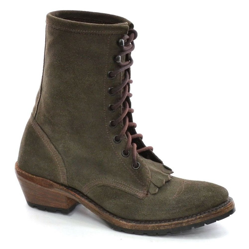 Vintage Shoe Company Kimberly Lace Up Boots 6 M New
